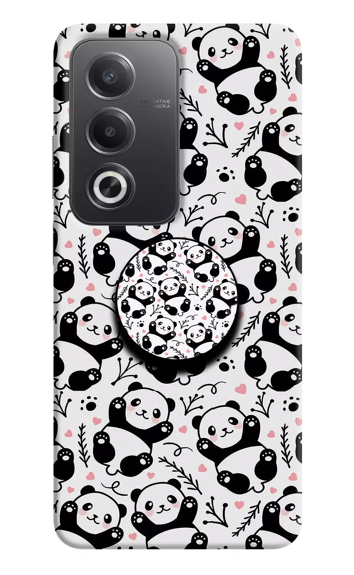 Cute Panda Oppo A3 Pro 5G Pop Case by Casekaro