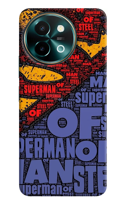 Superman Vivo Y58 5G Hard Case Back Cover by Casekaro