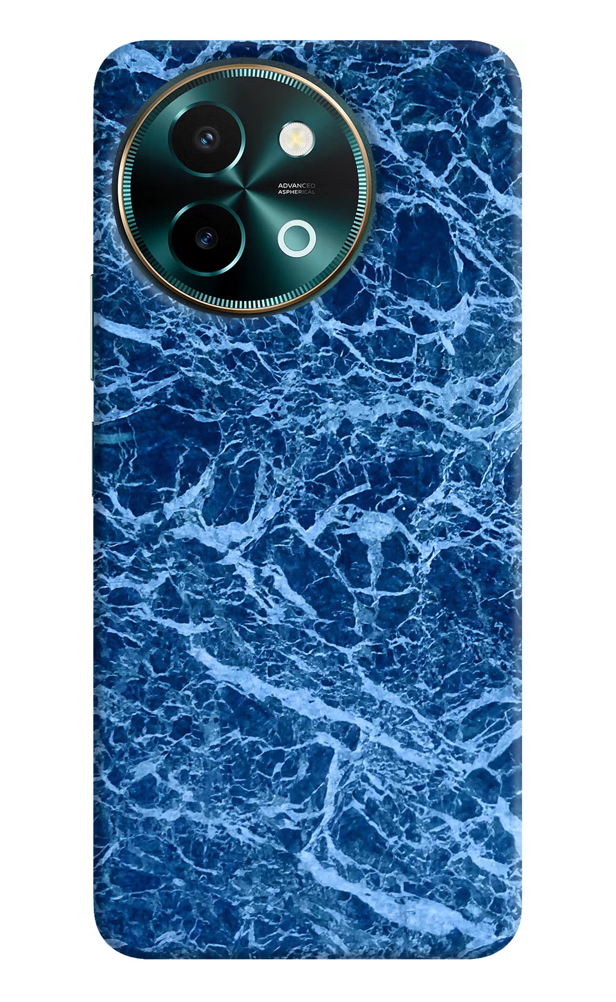 Blue Marble Vivo Y58 5G Hard Case Back Cover by Casekaro