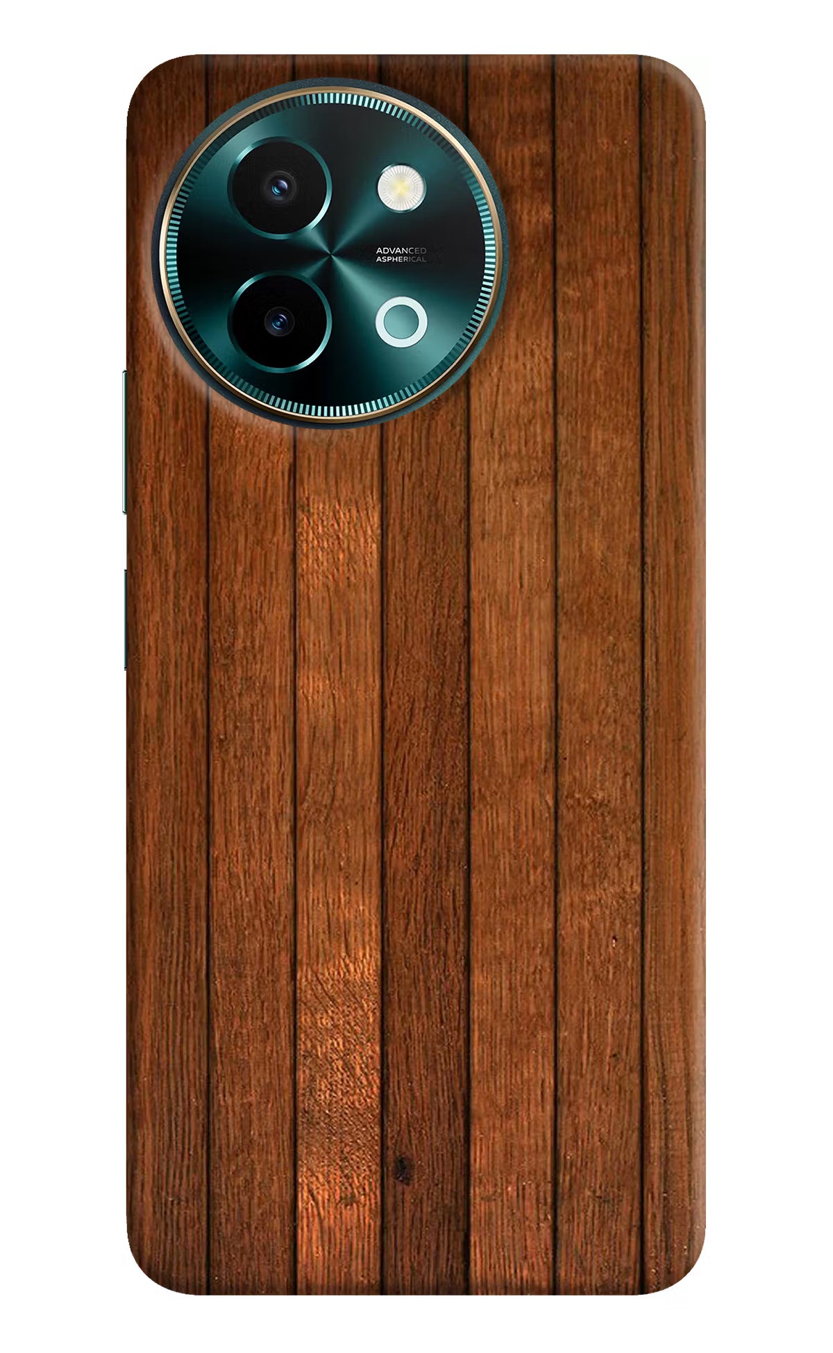 Wooden Artwork Bands Vivo Y58 5G Hard Case Back Cover by Casekaro