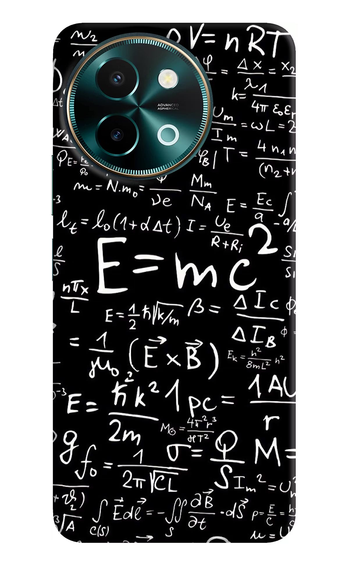 Physics Formula Vivo Y58 5G Hard Case Back Cover by Casekaro