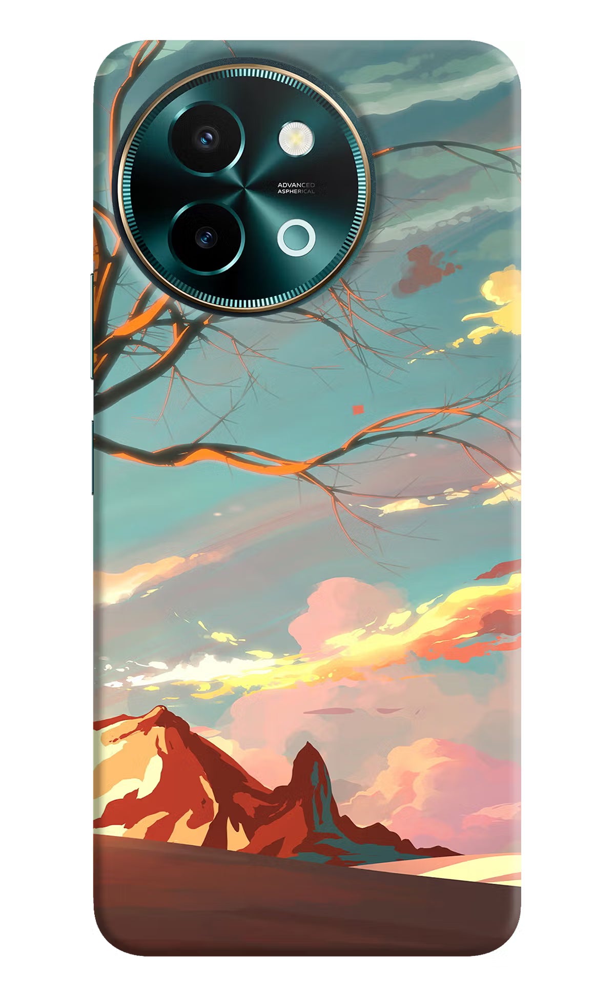 Scenery Vivo Y58 5G Hard Case Back Cover by Casekaro