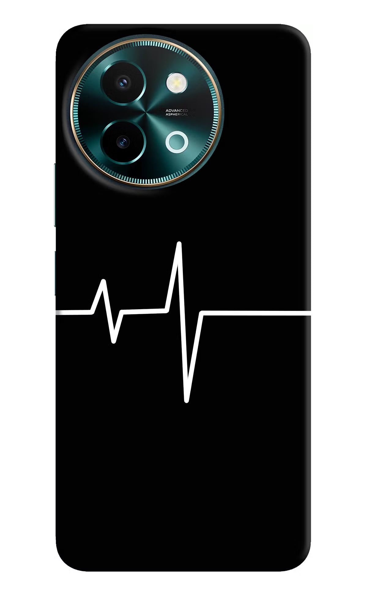 Heart Beats Vivo Y58 5G Hard Case Back Cover by Casekaro