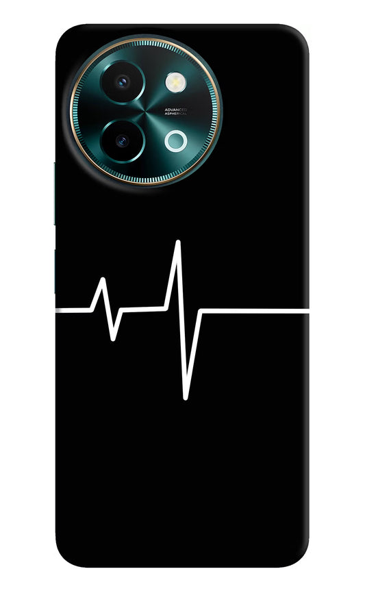 Heart Beats Vivo Y58 5G Hard Case Back Cover by Casekaro