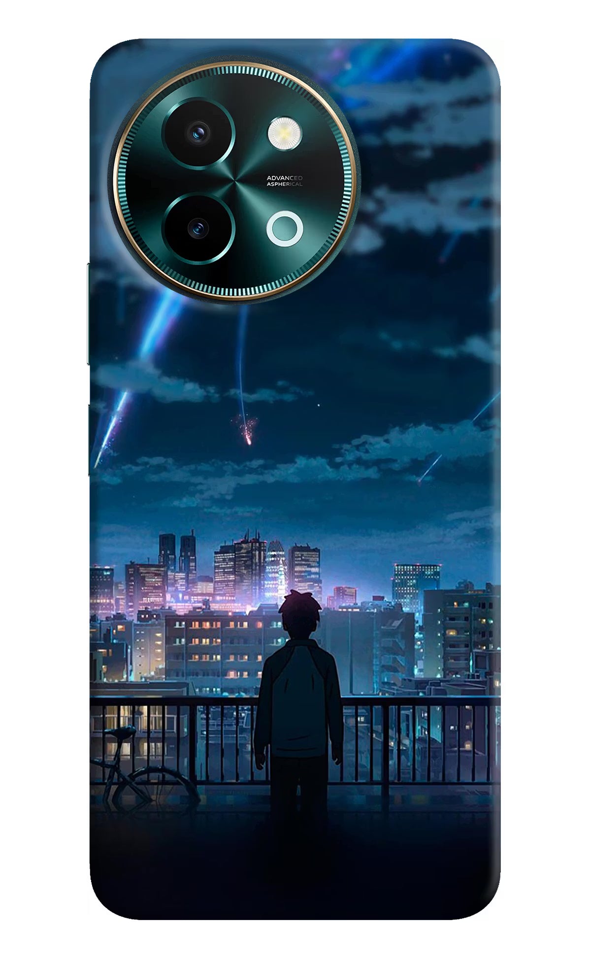 Anime Vivo Y58 5G Hard Case Back Cover by Casekaro