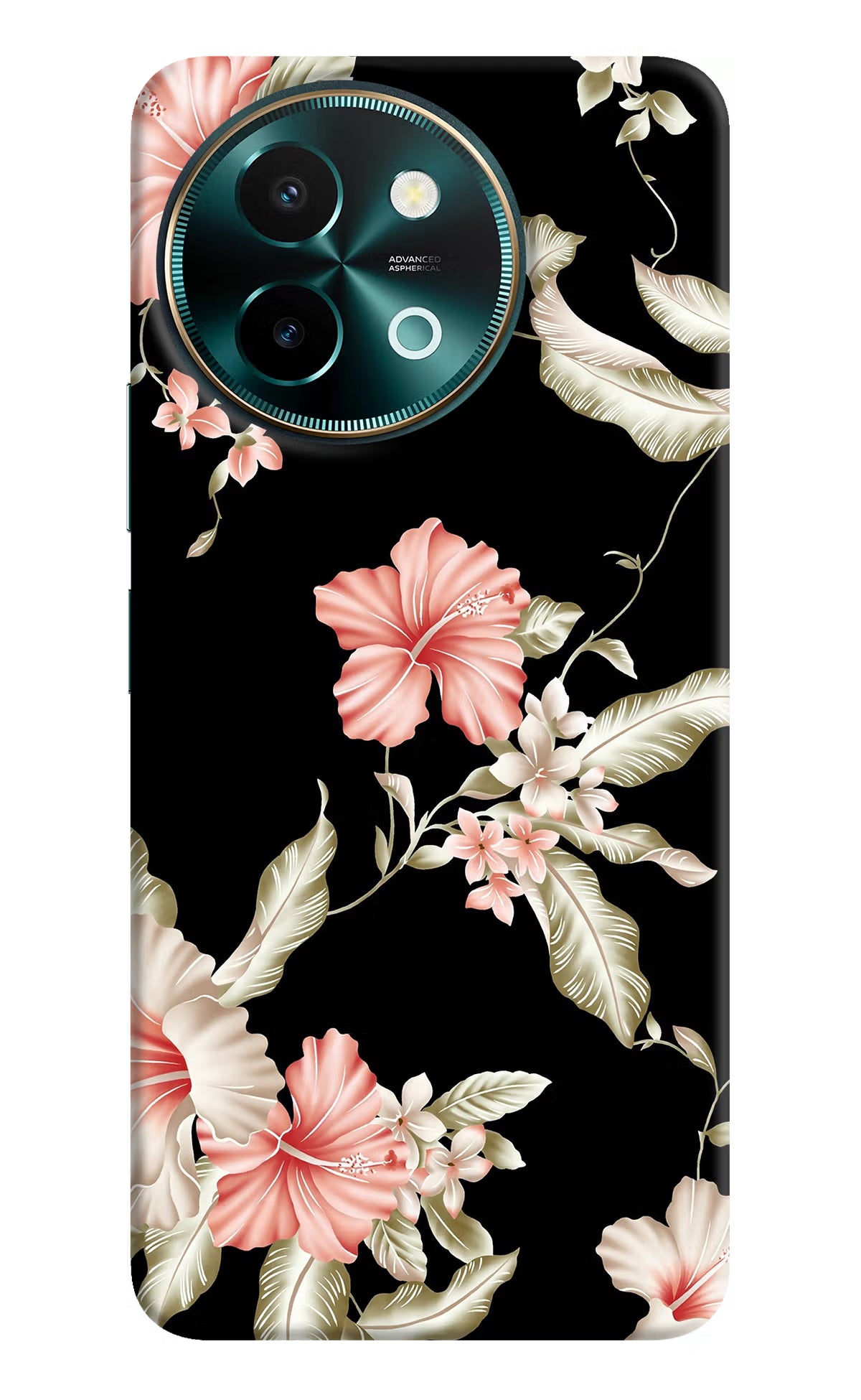 Flowers Vivo Y58 5G Hard Case Back Cover by Casekaro