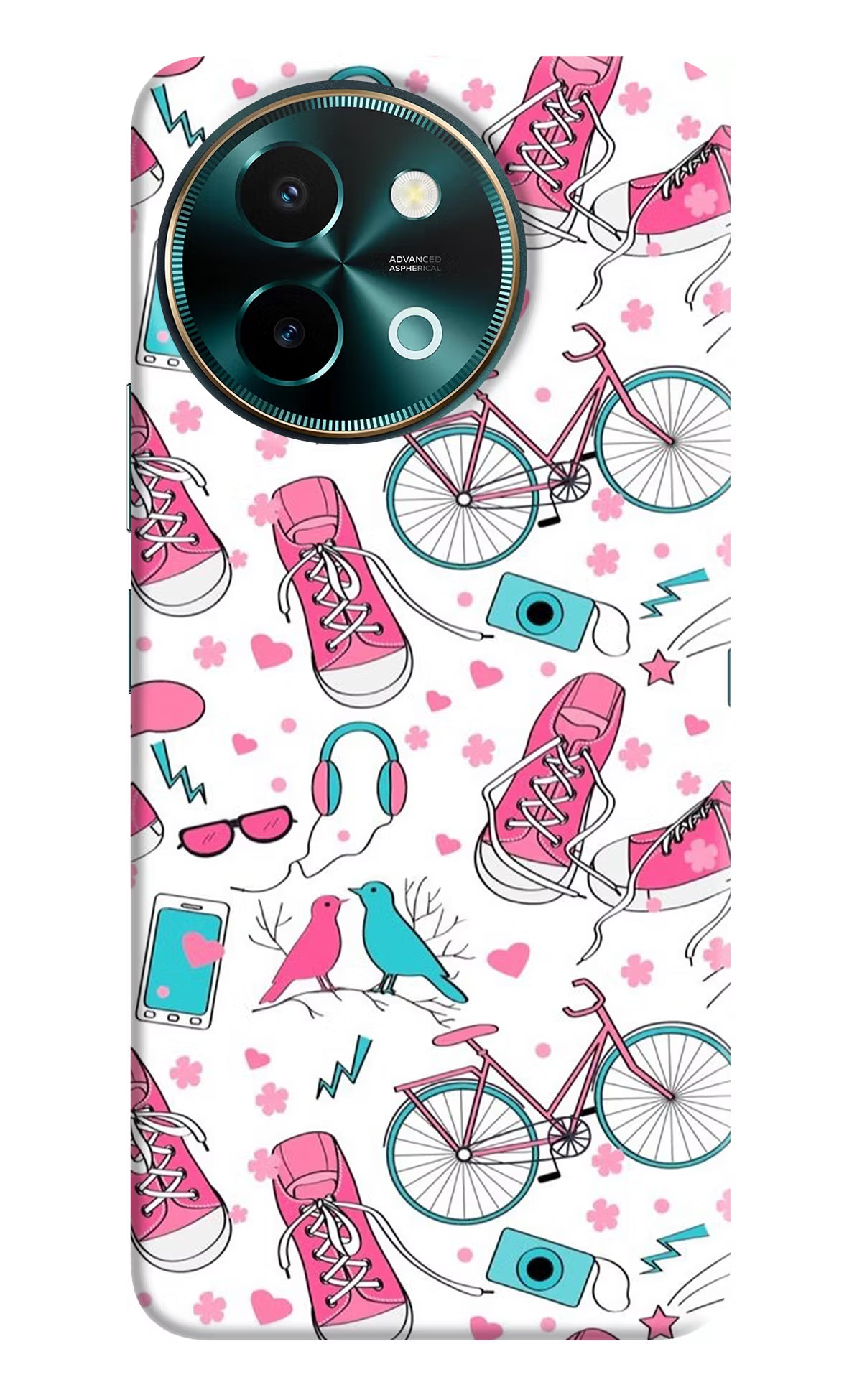 Artwork Vivo Y58 5G Hard Case Back Cover by Casekaro