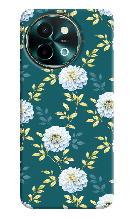 Flowers Vivo Y58 5G Hard Case Back Cover by Casekaro