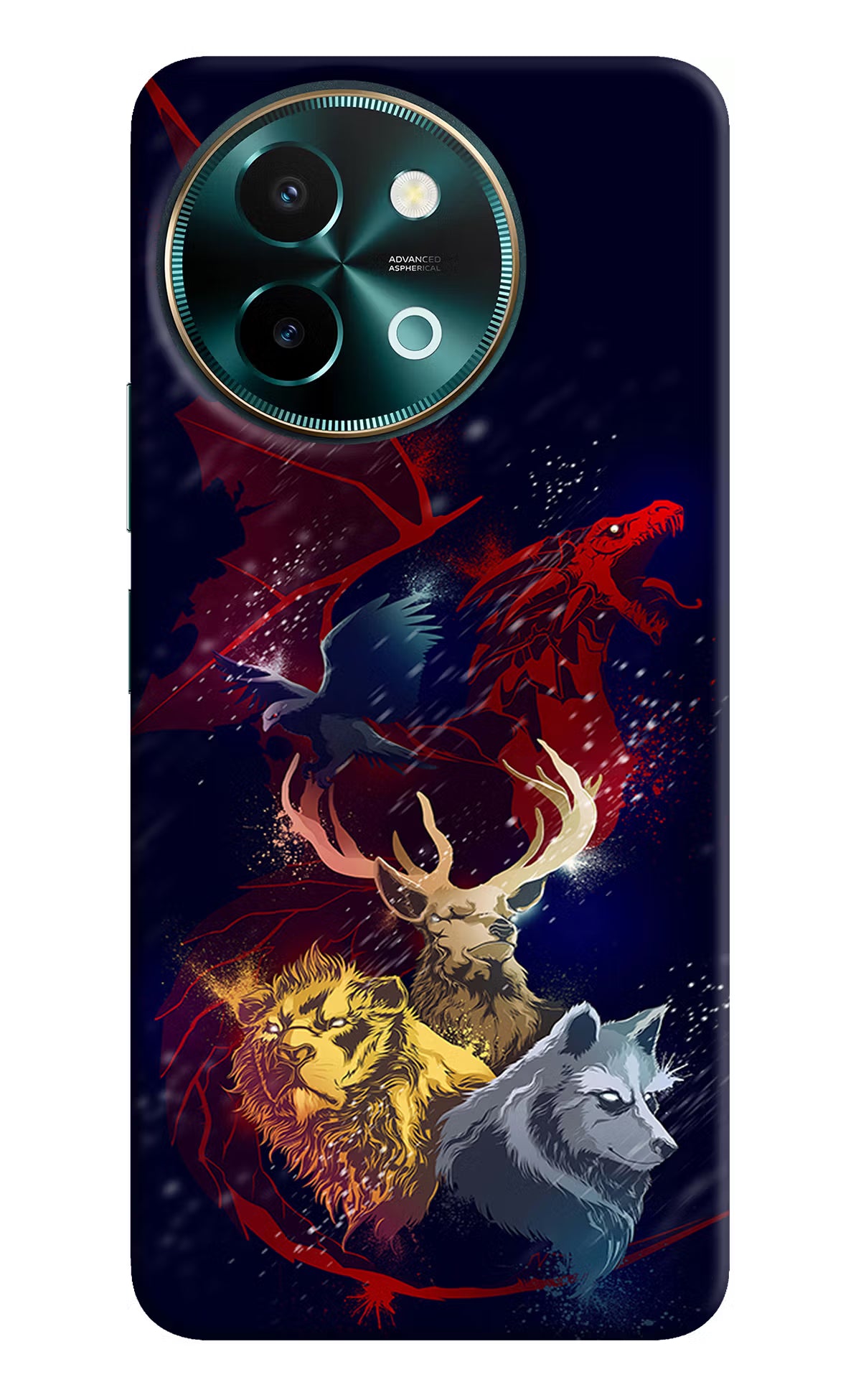 Game Of Thrones Vivo Y58 5G Hard Case Back Cover by Casekaro