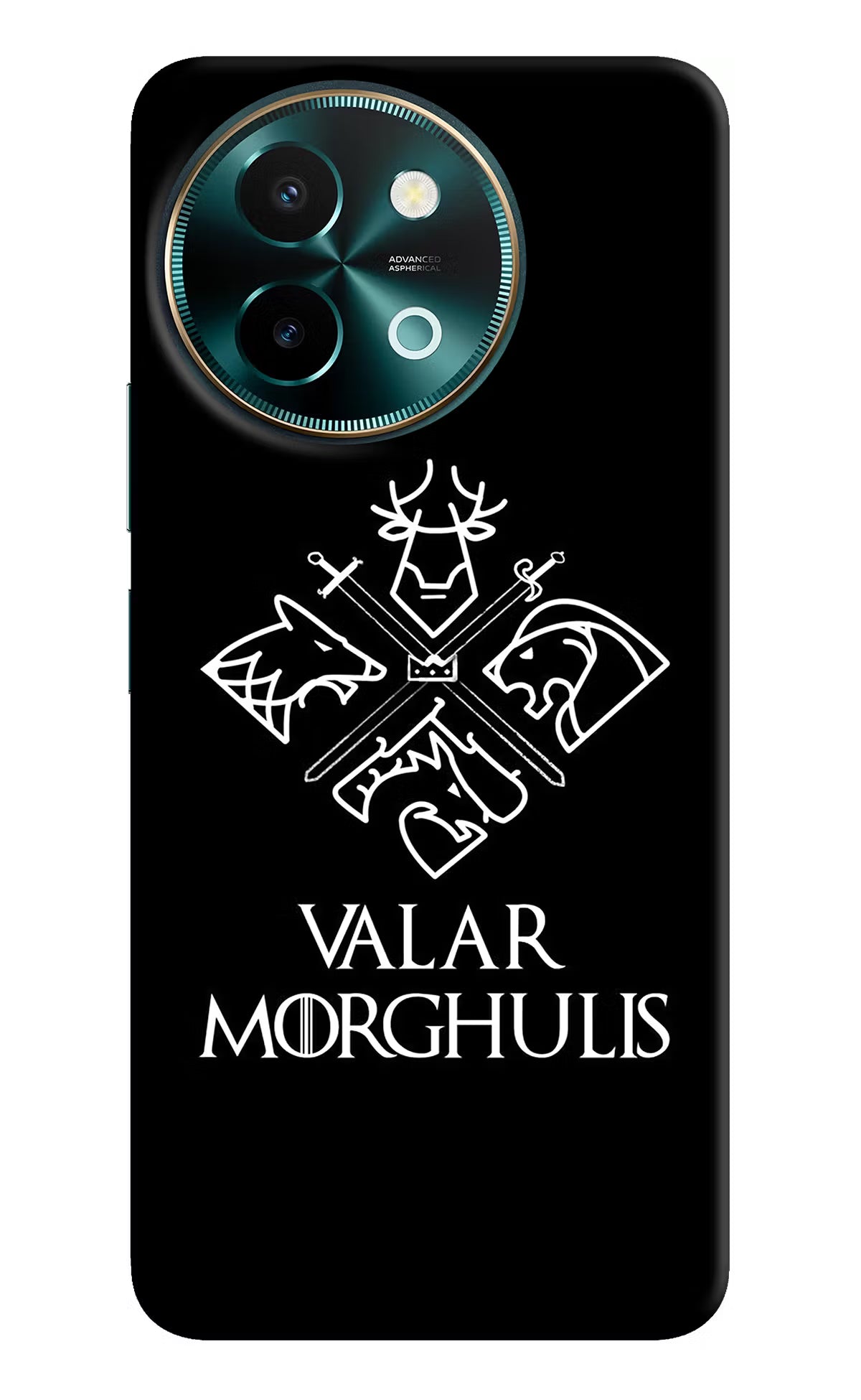 Valar Morghulis | Game Of Thrones Vivo Y58 5G Hard Case Back Cover by Casekaro