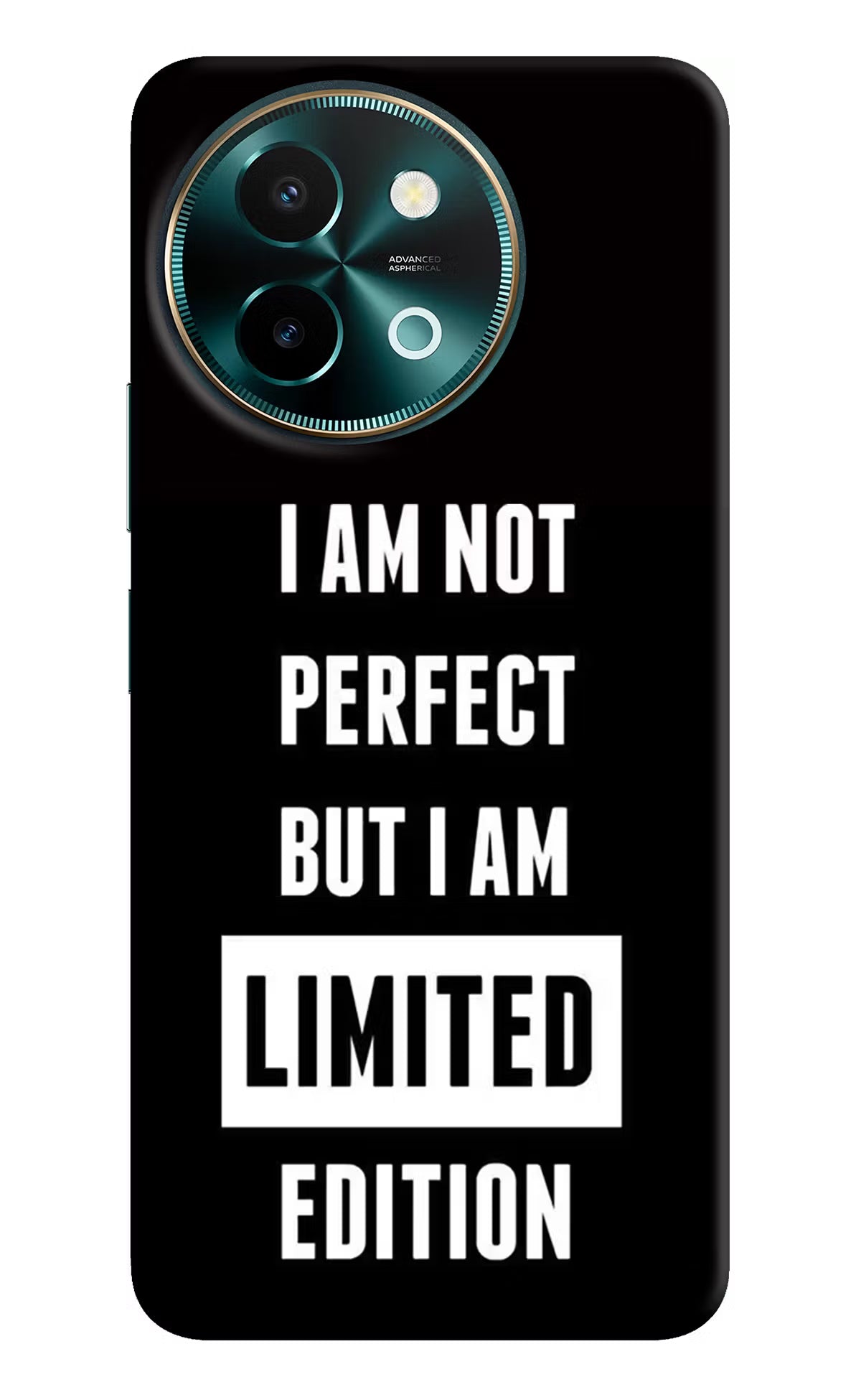 I Am Not Perfect But I Am Limited Edition Vivo Y58 5G Hard Case Back Cover by Casekaro