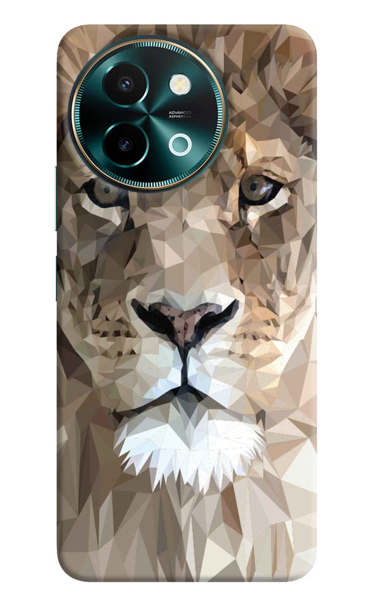 Lion Art Vivo Y58 5G Hard Case Back Cover by Casekaro