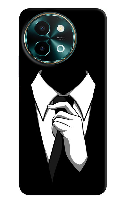 Black Tie Vivo Y58 5G Hard Case Back Cover by Casekaro