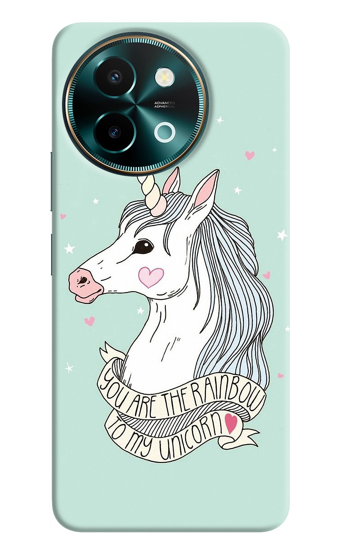 Unicorn Wallpaper Vivo Y58 5G Back Cover