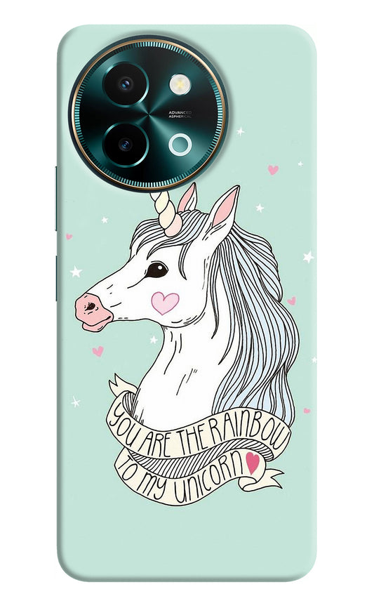 Unicorn Wallpaper Vivo Y58 5G Back Cover