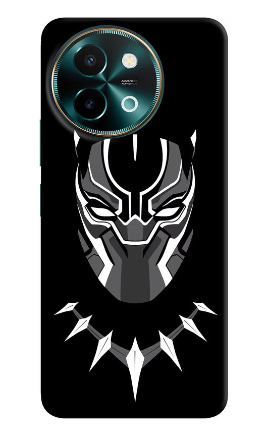 Black Panther Vivo Y58 5G Hard Case Back Cover by Casekaro