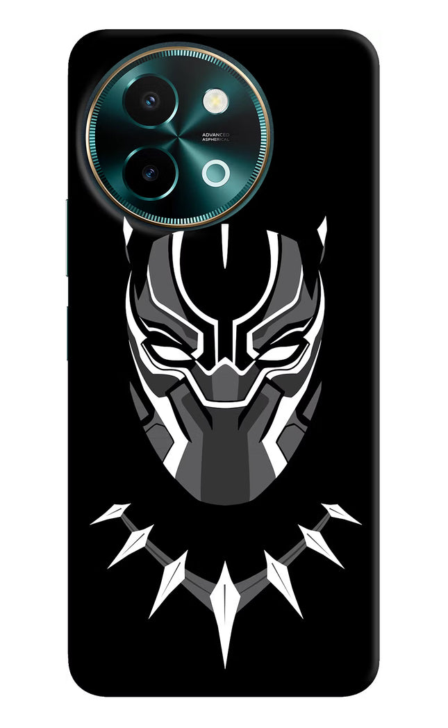 Black Panther Vivo Y58 5G Hard Case Back Cover by Casekaro