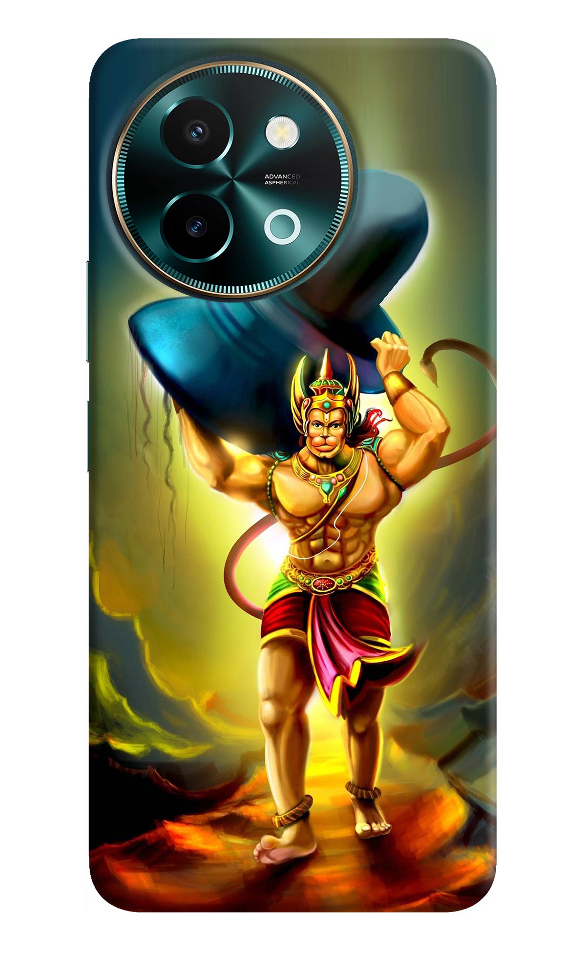 Lord Hanuman Vivo Y58 5G Back Cover