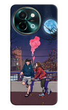 Chilling Couple Vivo Y58 5G Hard Case Back Cover by Casekaro