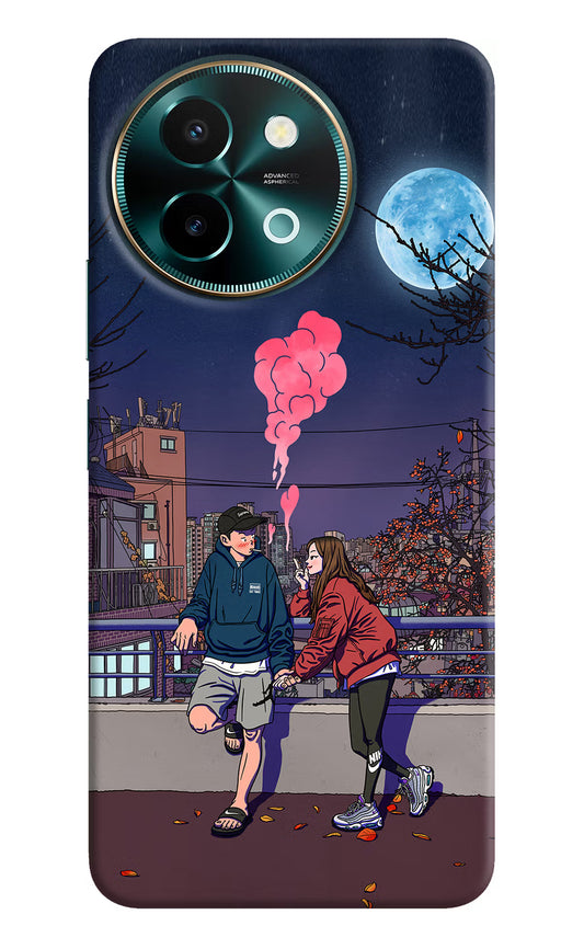 Chilling Couple Vivo Y58 5G Hard Case Back Cover by Casekaro