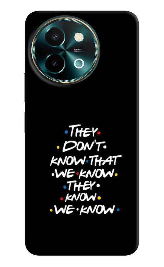FRIENDS Dialogue Vivo Y58 5G Hard Case Back Cover by Casekaro