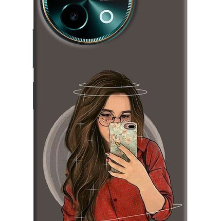 Selfie Queen Vivo Y58 5G Hard Case Back Cover by Casekaro