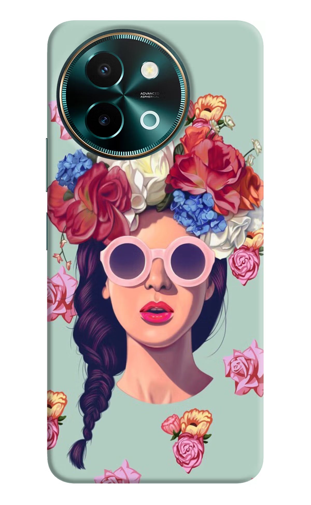 Pretty Girl Vivo Y58 5G Hard Case Back Cover by Casekaro
