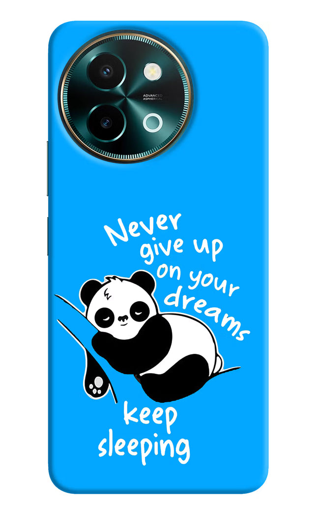 Keep Sleeping Vivo Y58 5G Hard Case Back Cover by Casekaro