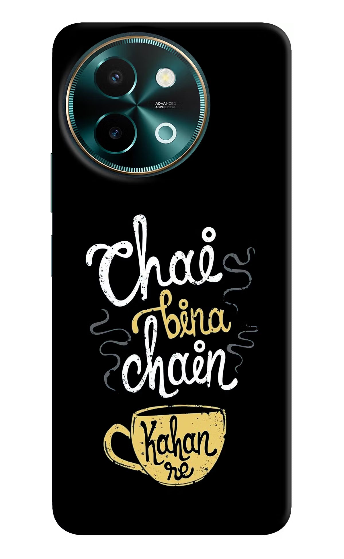 Chai Bina Chain Kaha Re Vivo Y58 5G Hard Case Back Cover by Casekaro