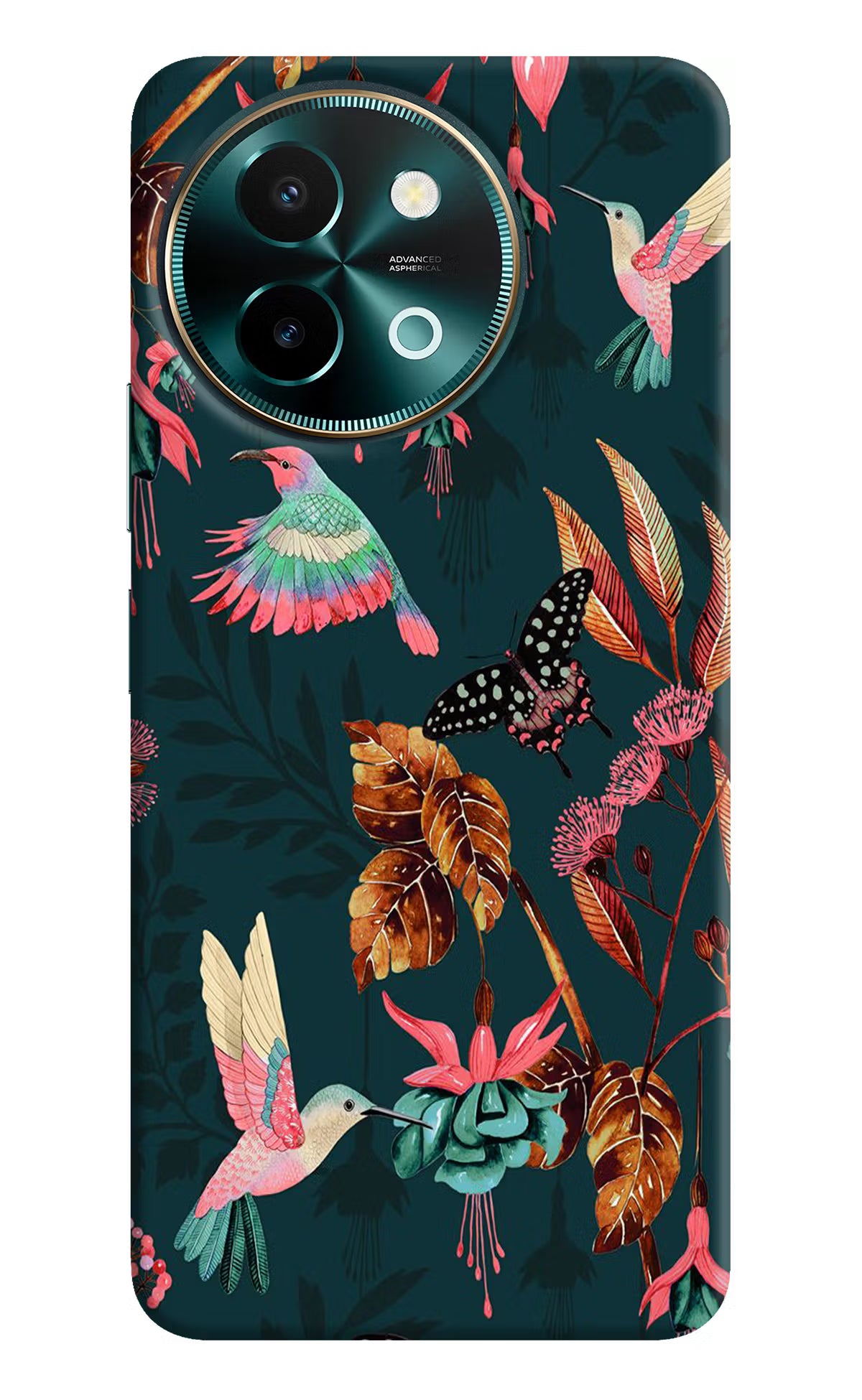 Birds Vivo Y58 5G Hard Case Back Cover by Casekaro