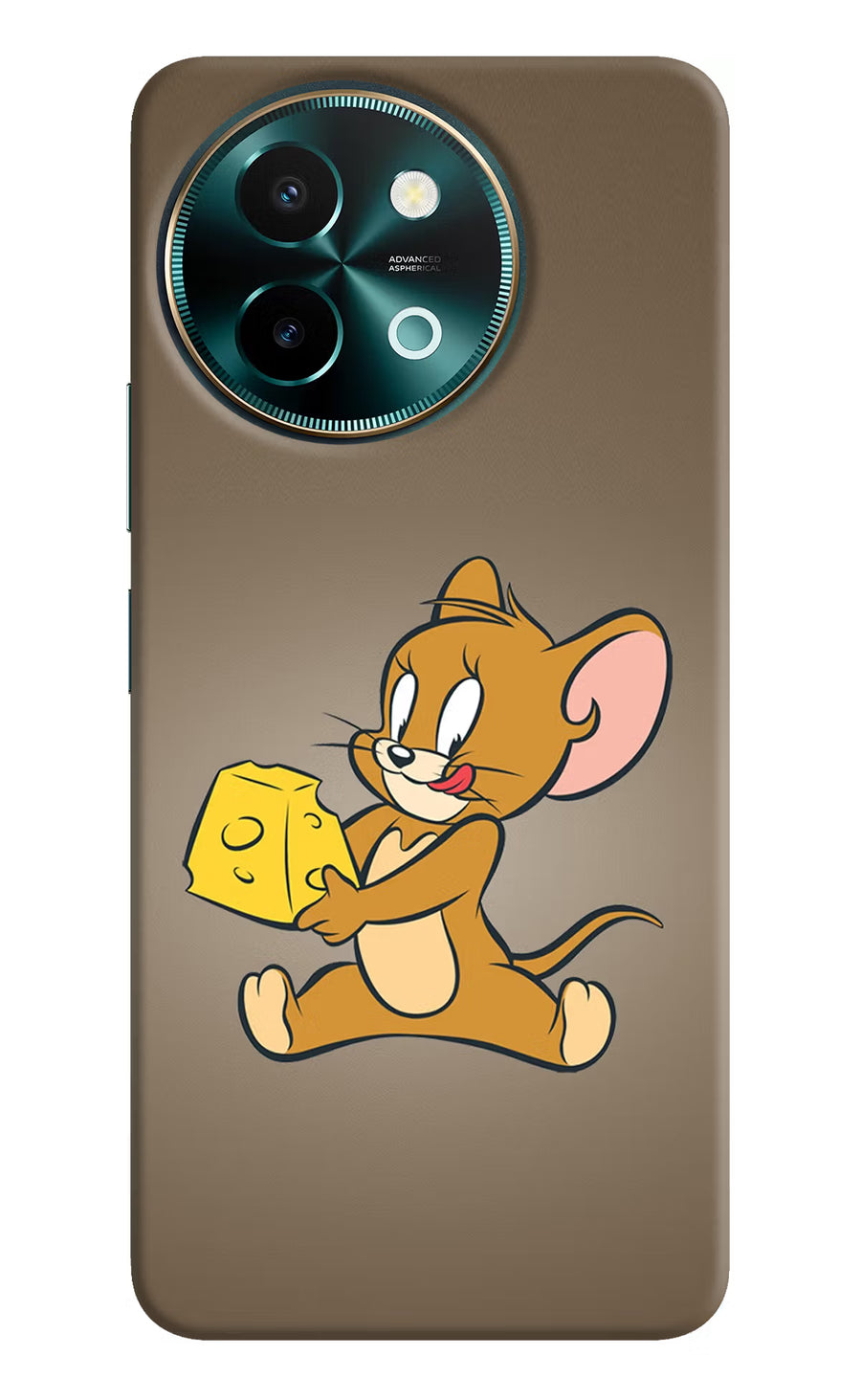 Jerry Vivo Y58 5G Back Cover, Hard case