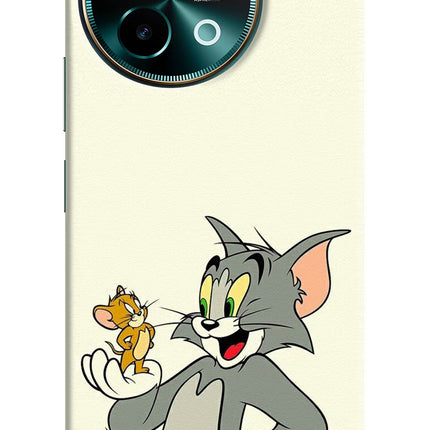 Tom & Jerry Vivo Y58 5G Hard Case Back Cover by Casekaro