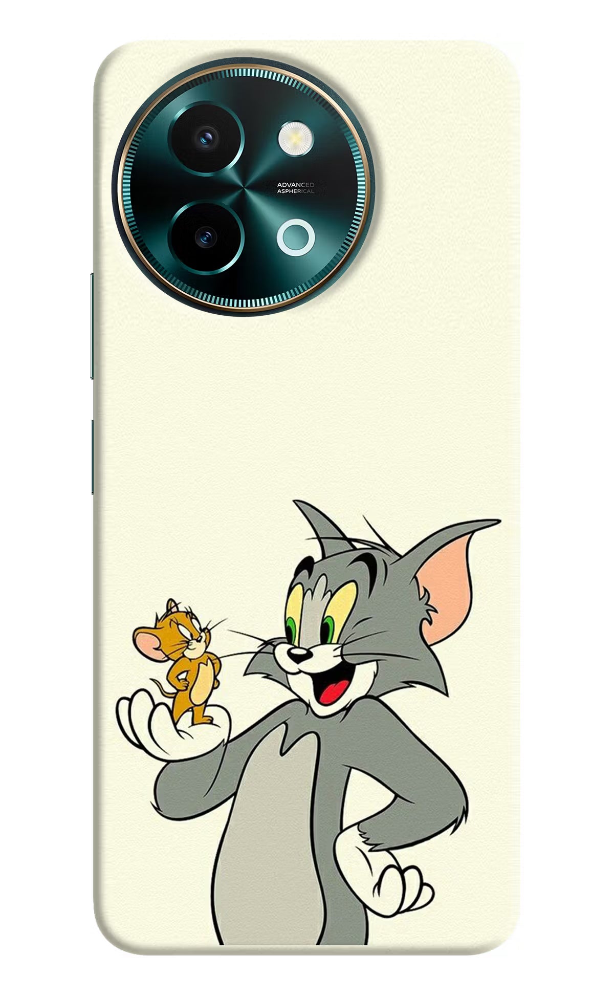 Tom & Jerry Vivo Y58 5G Hard Case Back Cover by Casekaro
