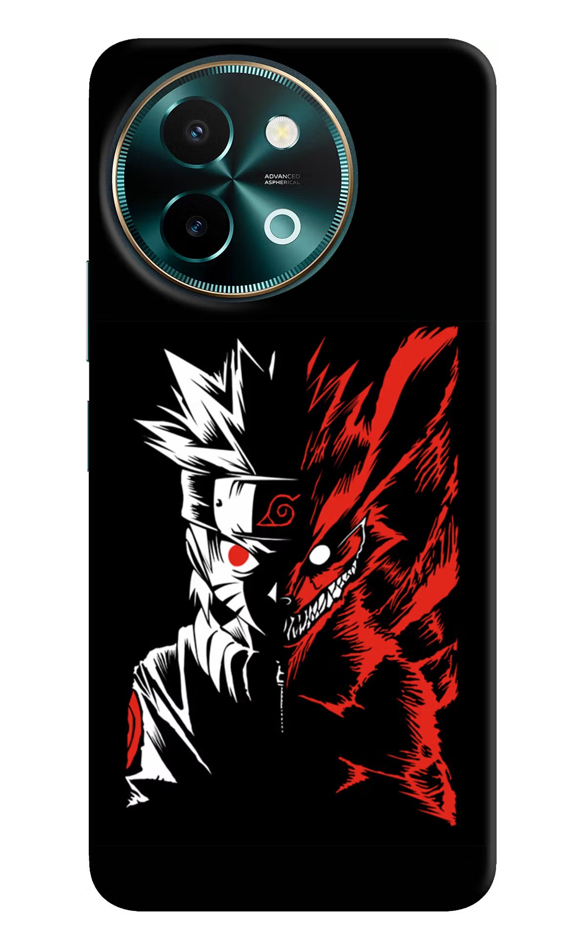 Naruto Two Face Vivo Y58 5G Hard Case Back Cover by Casekaro