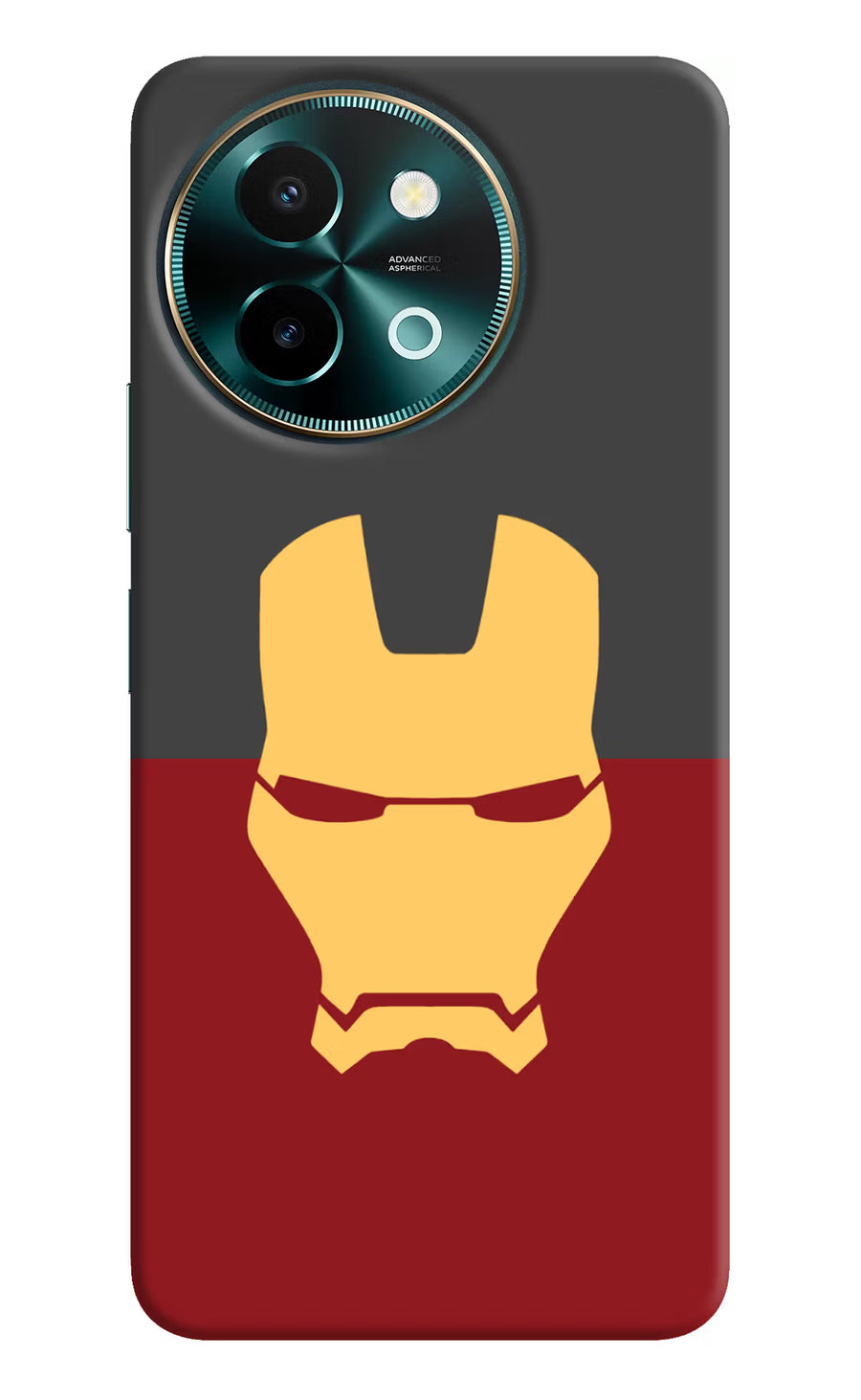 Ironman Vivo Y58 5G Back Cover, Hard case