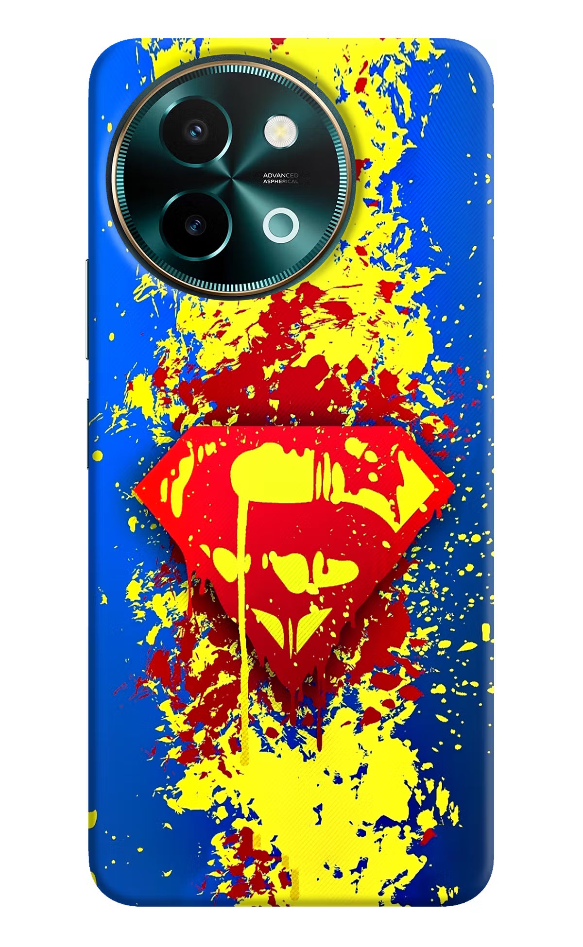 Superman logo Vivo Y58 5G Hard Case Back Cover by Casekaro