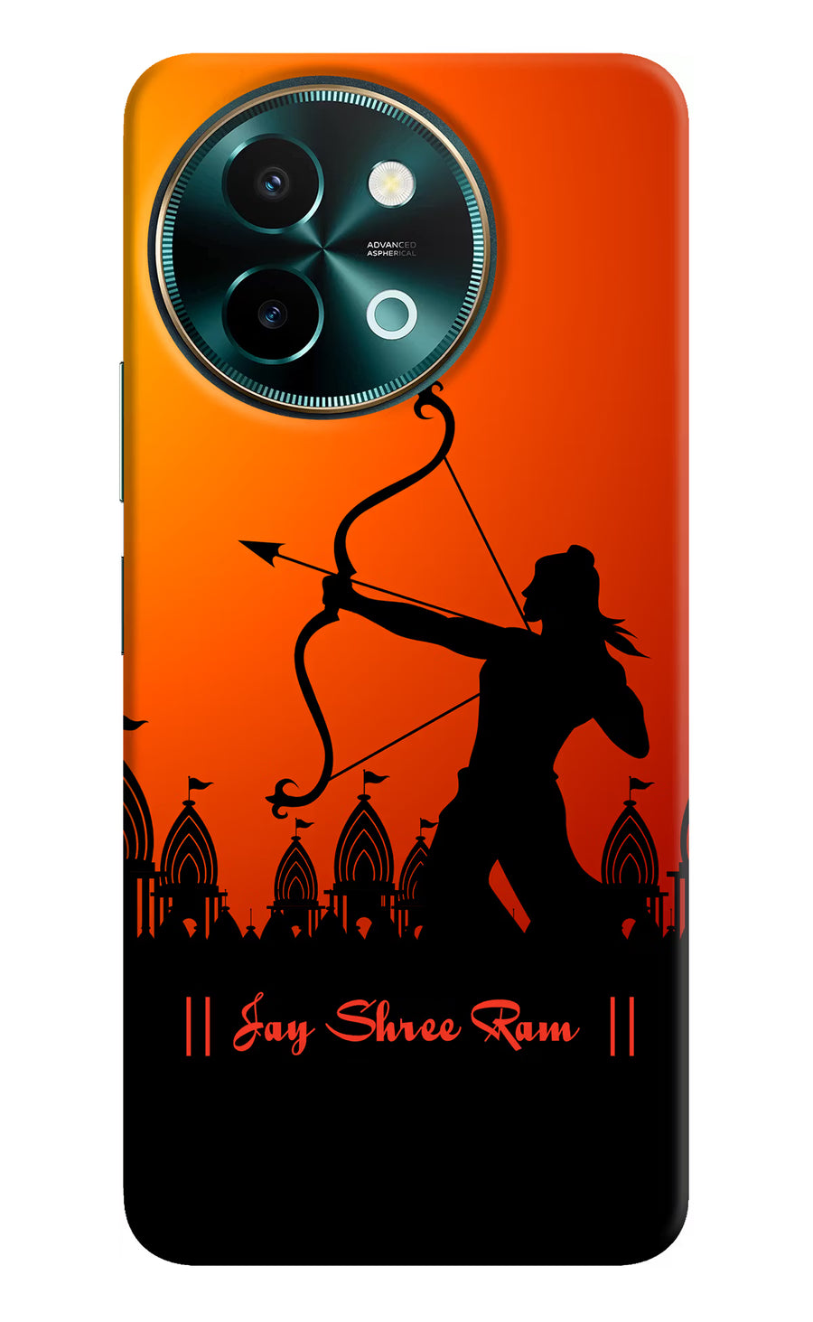 Lord Ram - 4 Vivo Y58 5G Back Cover, Hard case