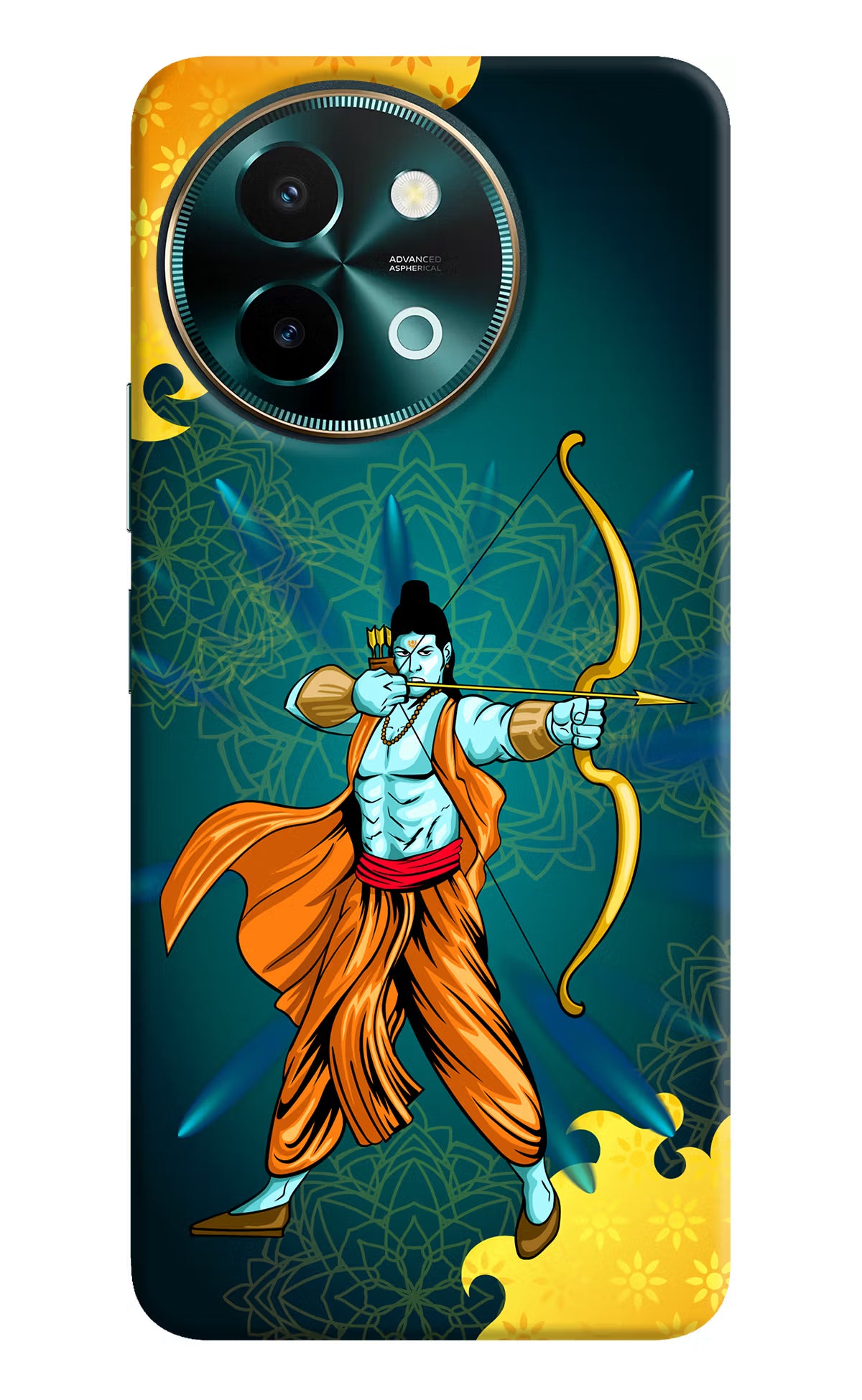 Lord Ram - 6 Vivo Y58 5G Hard Case Back Cover by Casekaro