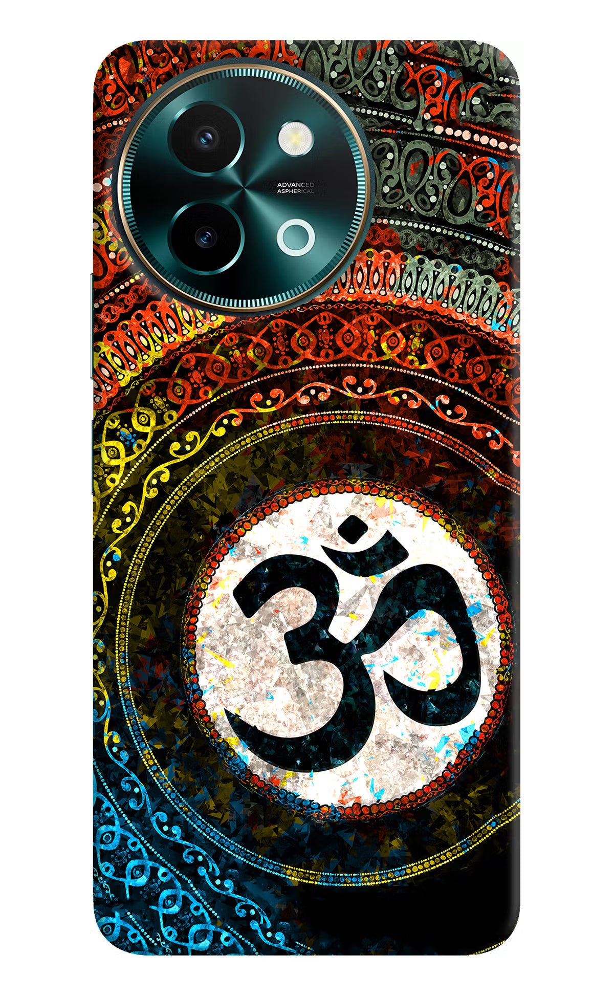 Om Cultural Vivo Y58 5G Hard Case Back Cover by Casekaro
