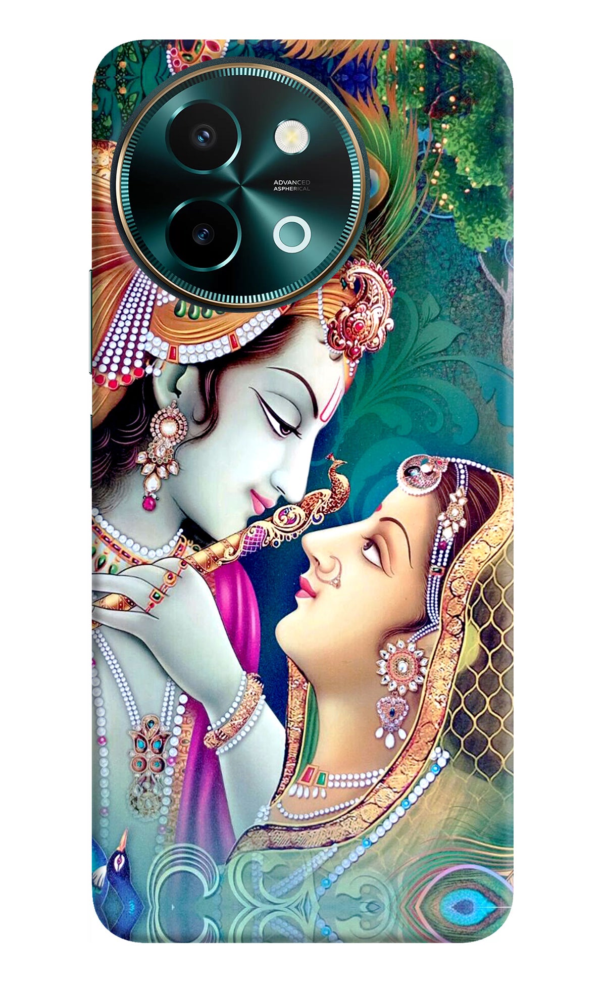 Lord Radha Krishna Vivo Y58 5G Back Cover