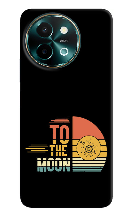 To the Moon Vivo Y58 5G Hard Case Back Cover by Casekaro