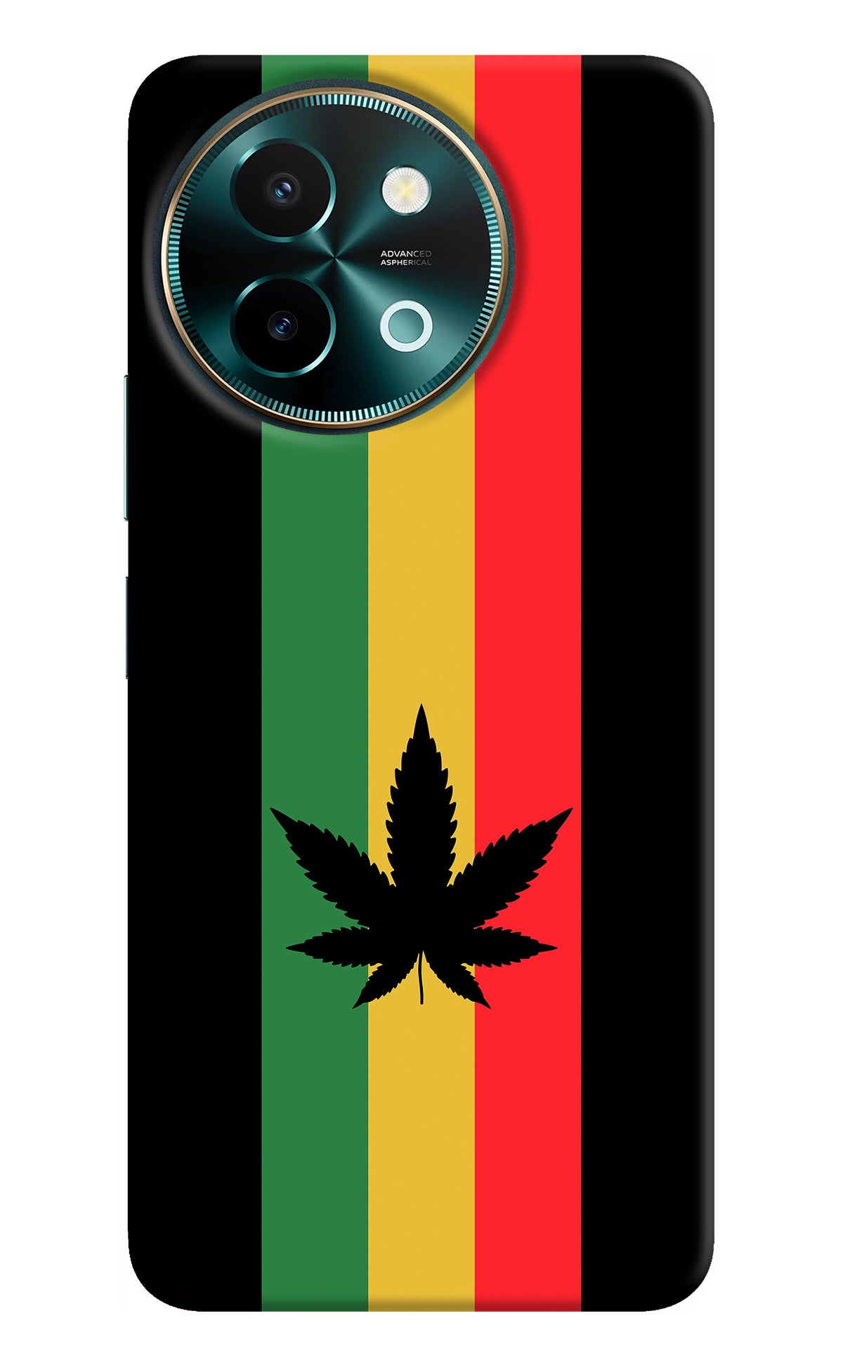 Weed Flag Vivo Y58 5G Back Cover