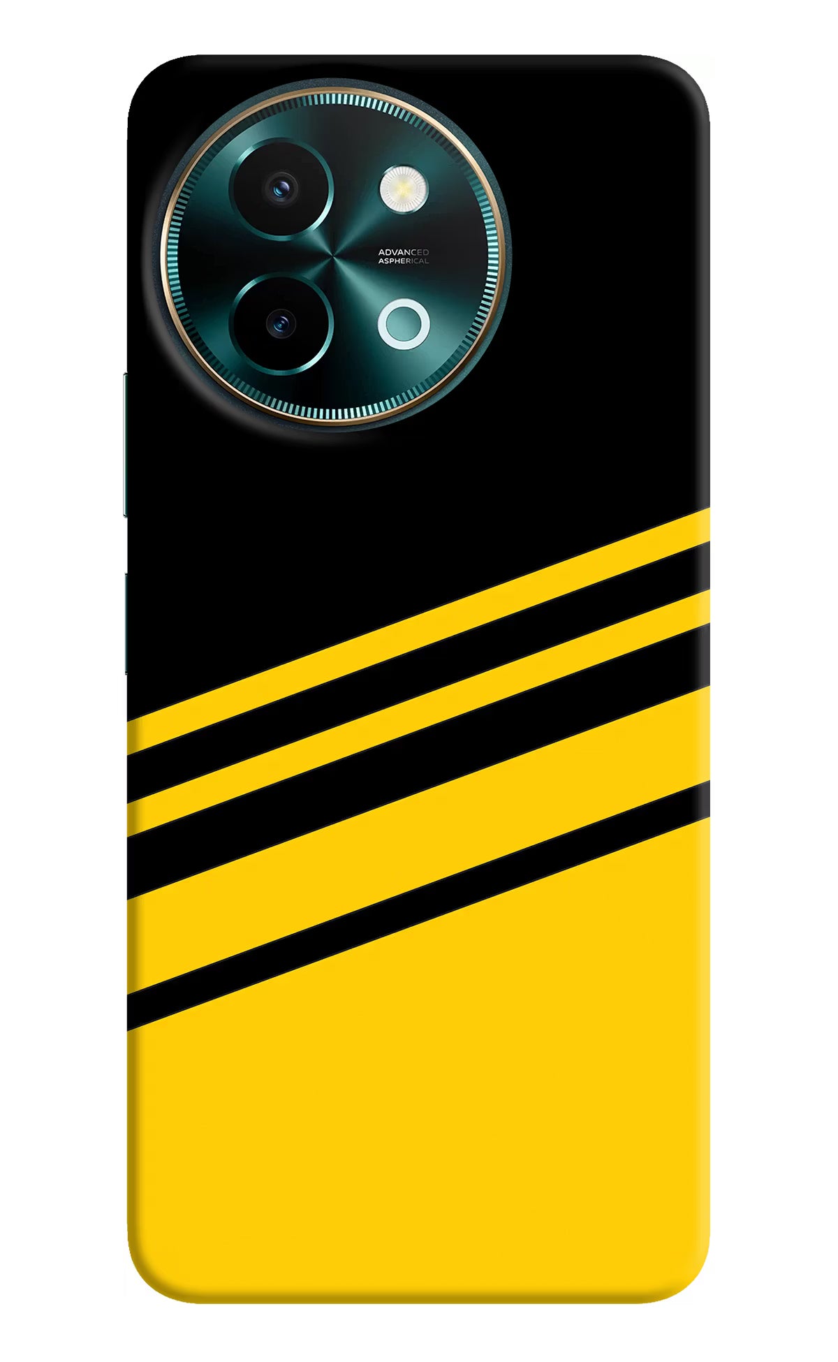 Yellow Shades Vivo Y58 5G Hard Case Back Cover by Casekaro