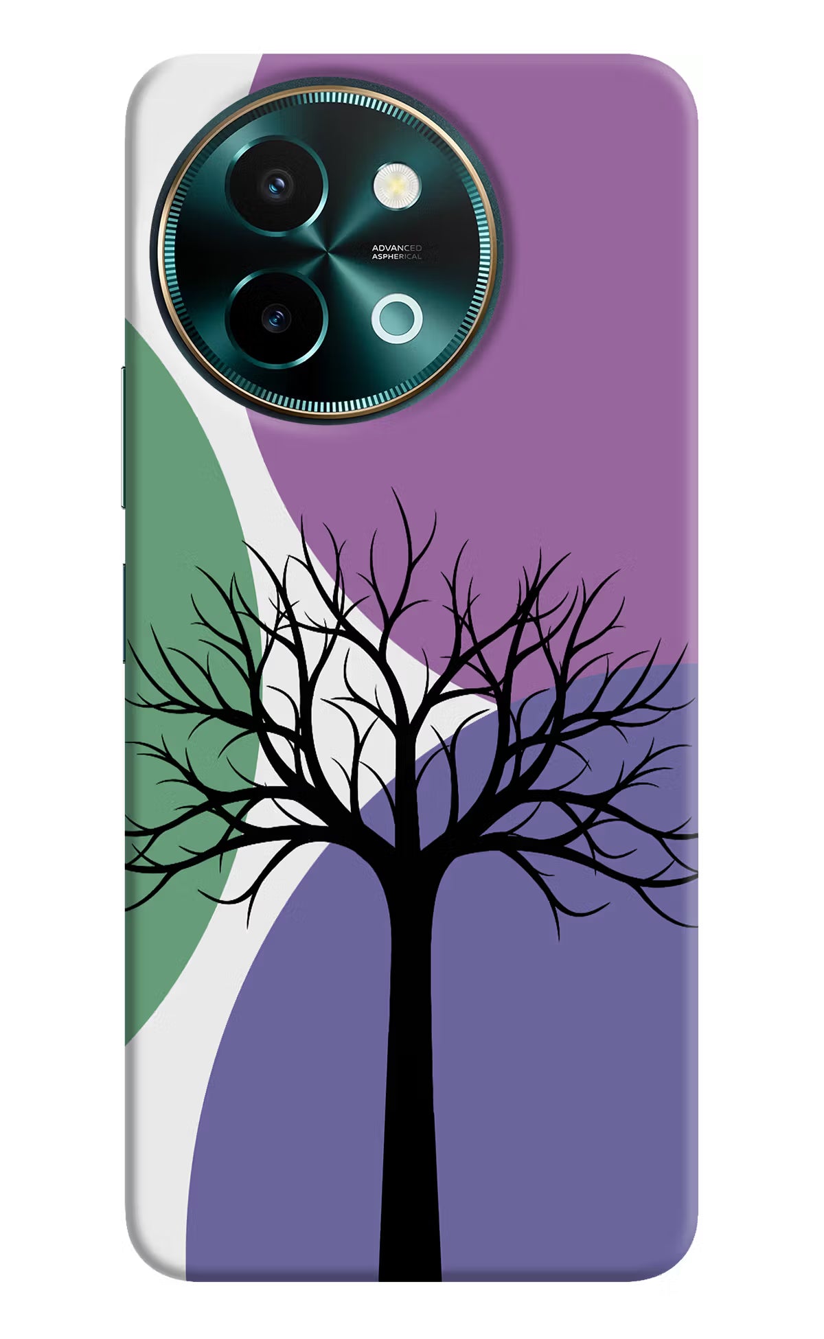 Tree Art Vivo Y58 5G Hard Case Back Cover by Casekaro