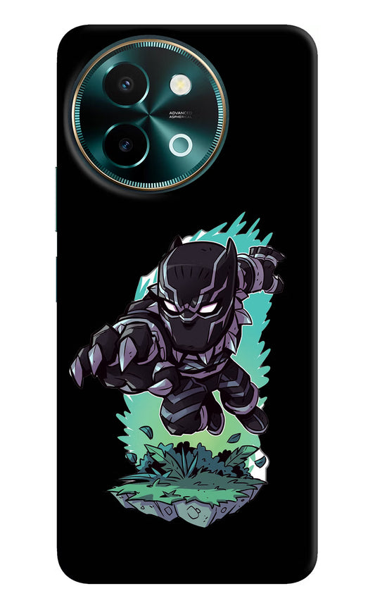 Black Panther Vivo Y58 5G Hard Case Back Cover by Casekaro