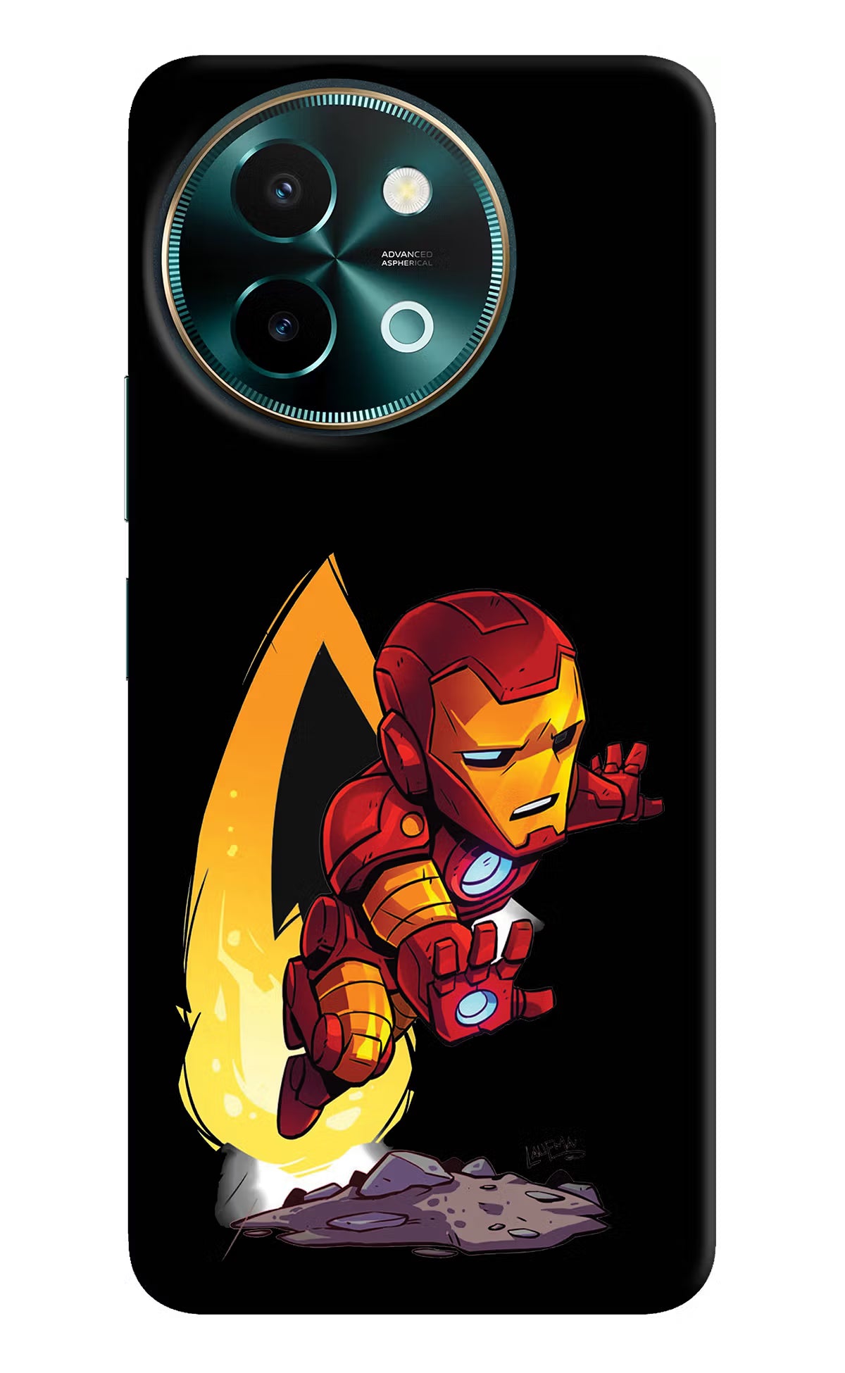 IronMan Vivo Y58 5G Hard Case Back Cover by Casekaro