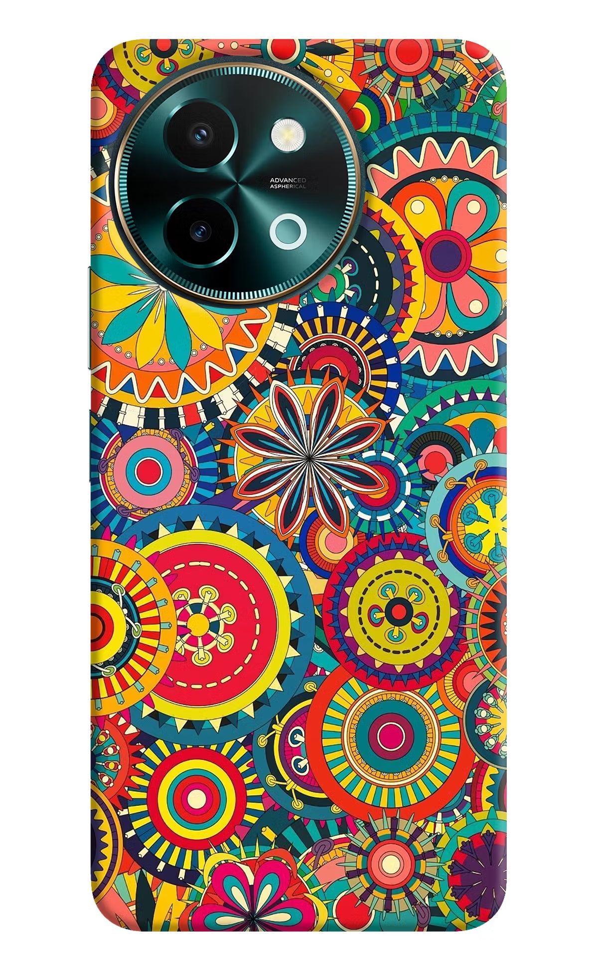 Gol Gol Art Vivo Y58 5G Hard Case Back Cover by Casekaro