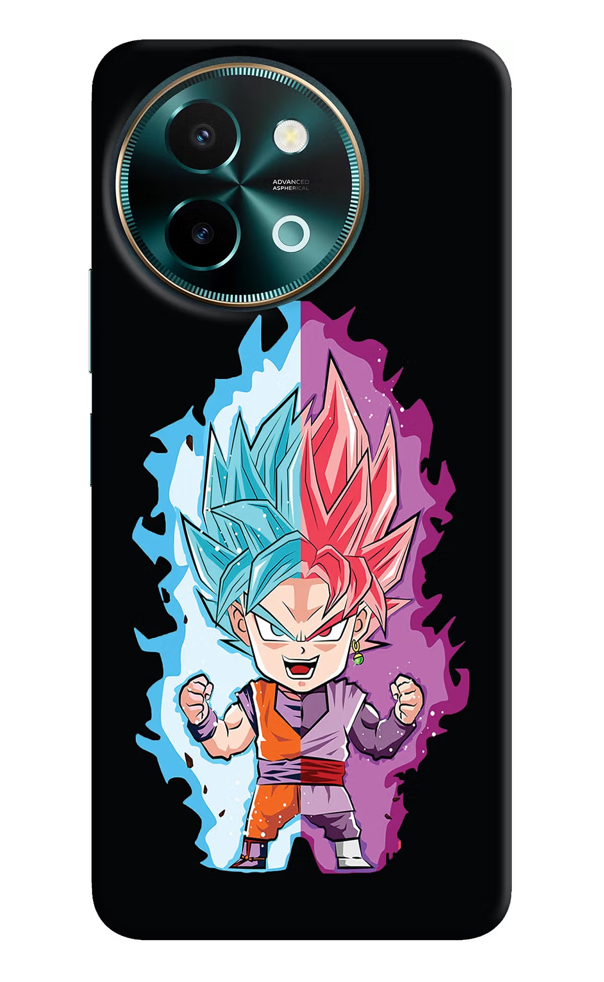 Chota Goku Vivo Y58 5G Hard Case Back Cover by Casekaro