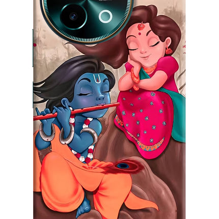 Radhe Krishna Vivo Y58 5G Hard Case Back Cover by Casekaro