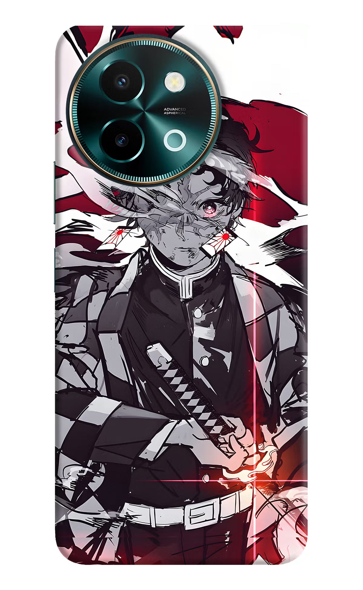 Demon Slayer Vivo Y58 5G Hard Case Back Cover by Casekaro